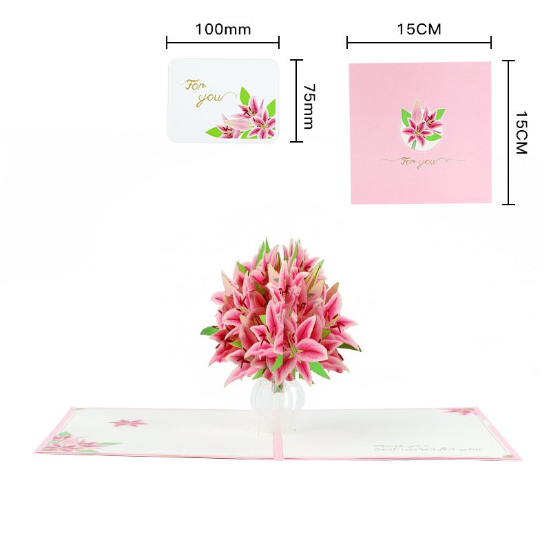 Mother's Day Pop-up Card With Colorful Butterflies - Image 35