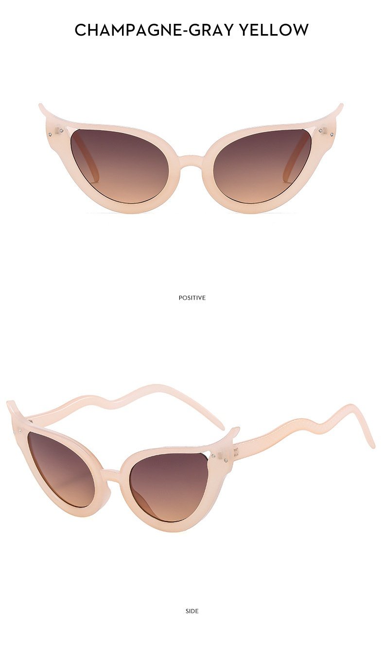 Personalized Sunglasses Funny Hot Girl Snake-shaped Women - Image 19
