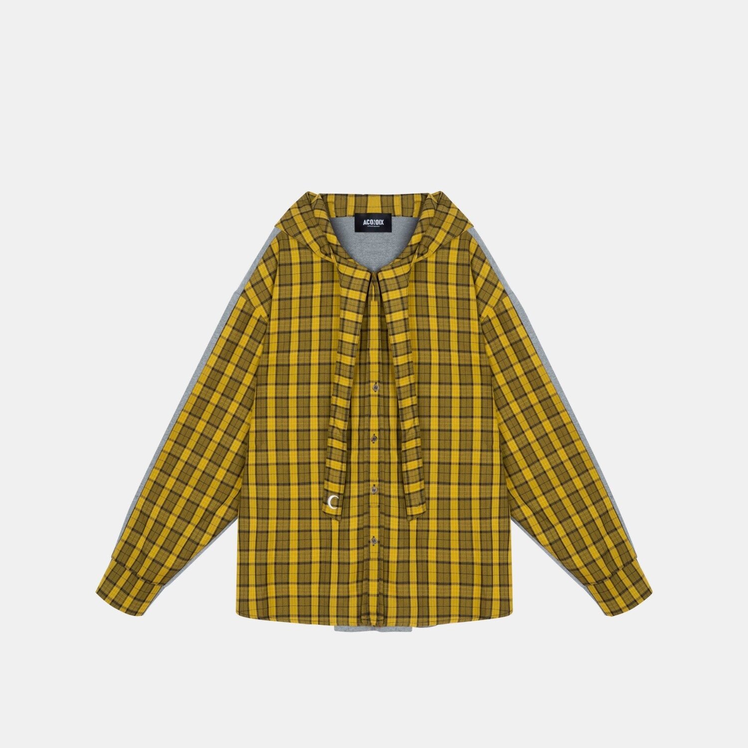 Cotton Hooded Cloak Shirt For Men And Women - Image 5