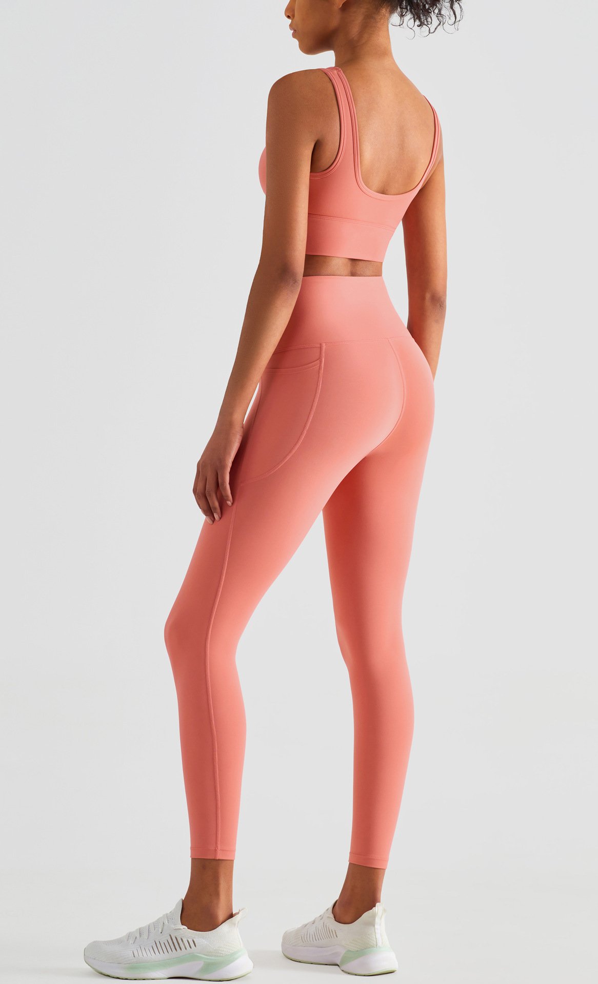 Side Pocket Large Capacity Slim Peach Hip Lift Fitness Pants - Image 5