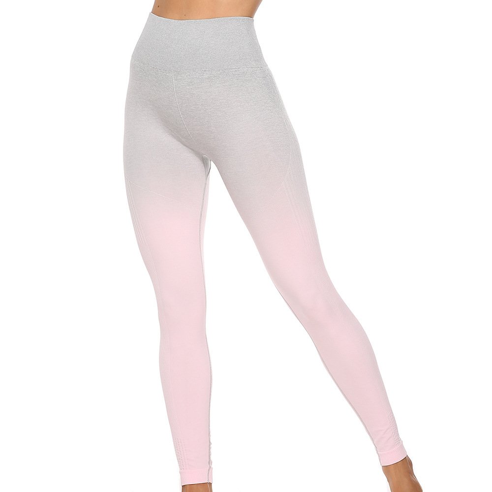 Nylon Seamless Fitness Leisure Yoga Pants Women's Sports - Image 3