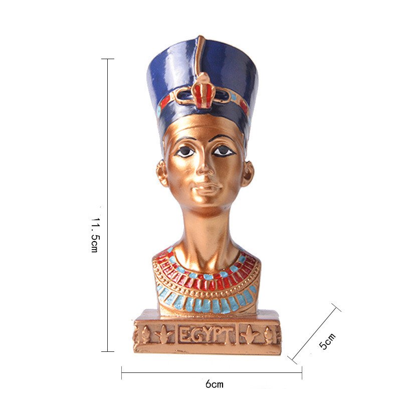 Egyptian Retro Souvenir Ornaments Resin Crafts Character Home Decoration - Image 4