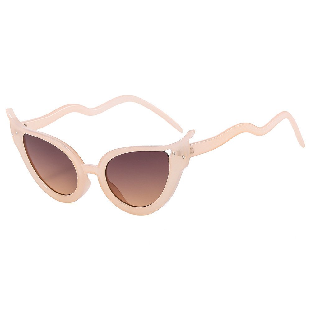Personalized Sunglasses Funny Hot Girl Snake-shaped Women - Image 3