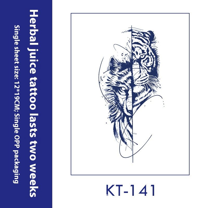 Tattoo Sticker English Letters Ins Style Men's Dark Women's Waterproof - Image 12
