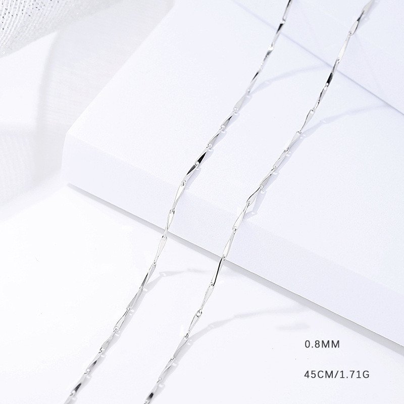 925 sterling silver my heart eternal necklace jewelry crystal pendant - Image 4