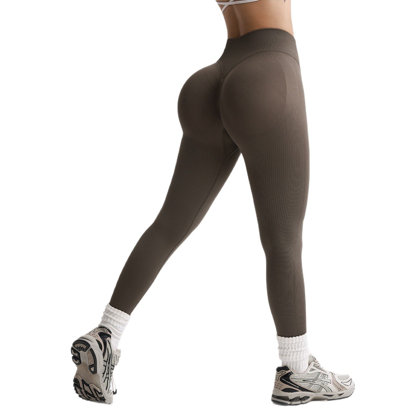High Elastic Breathability Yoga Pants Women's Sports Tight High Waist Trousers - Image 6