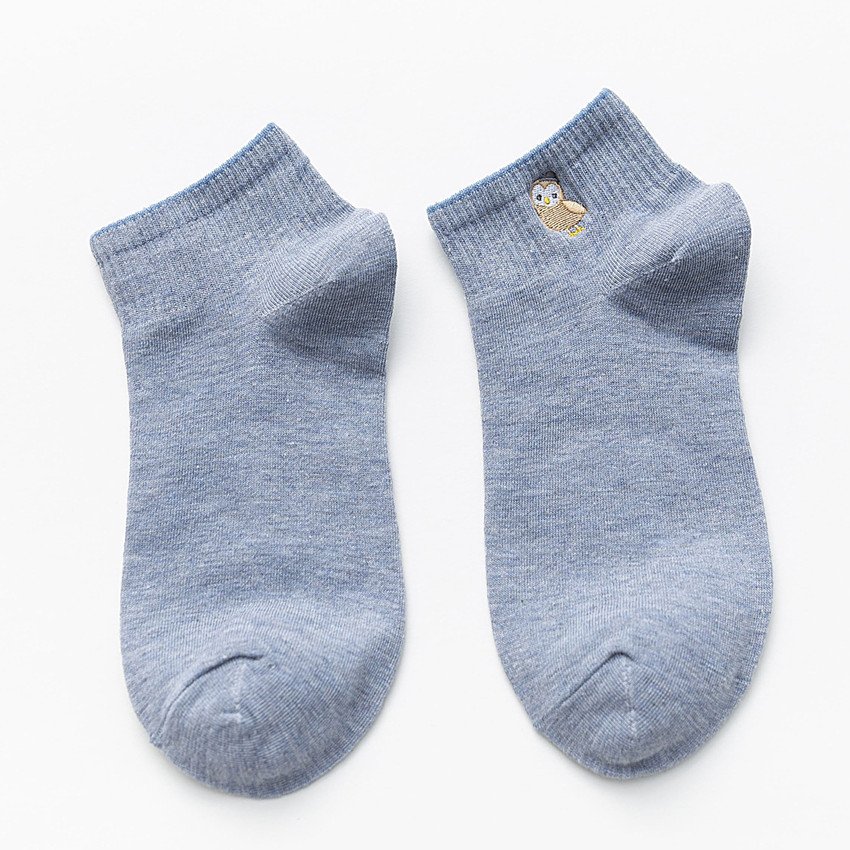 Japanese Embroidery Cartoon Boat Socks College Style - Image 7