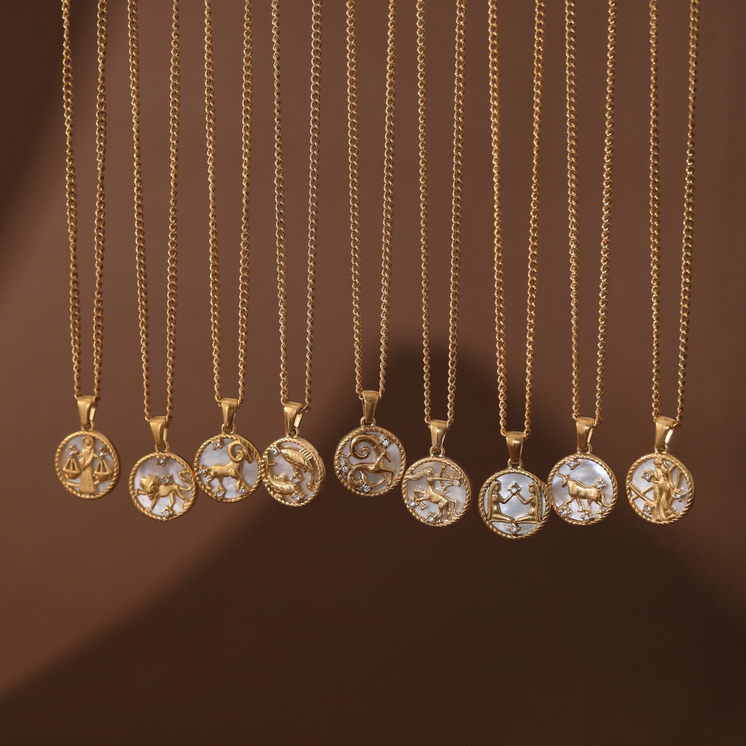 Stainless Steel European And American 12 Constellation Shell - Image 4