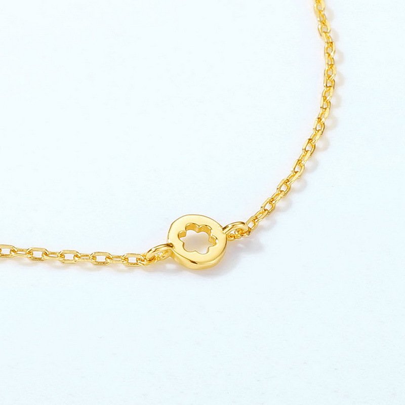 Simple Women's Natural Emerald Bracelet - Image 5