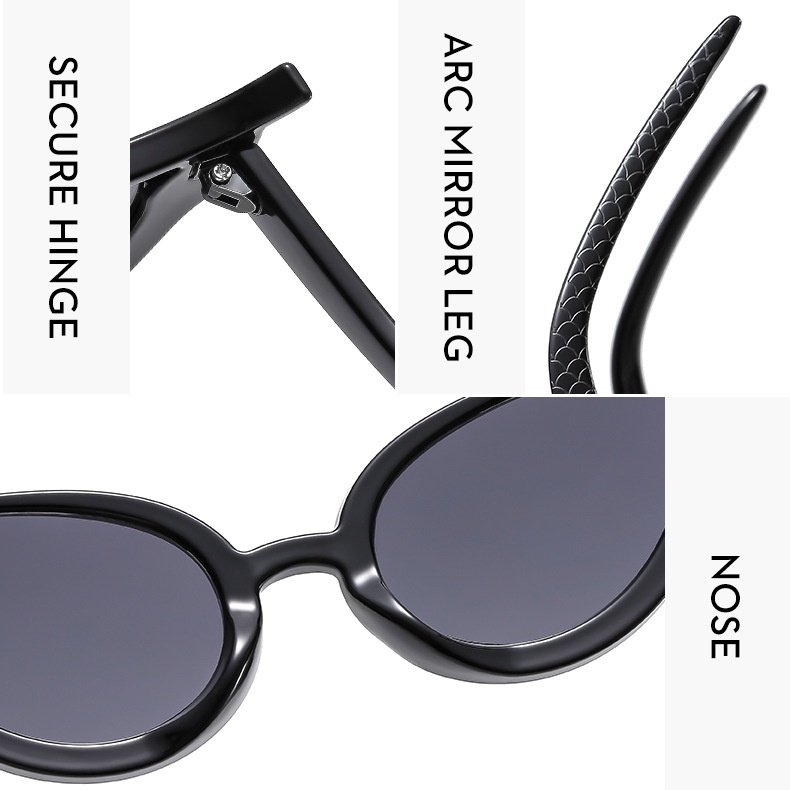 Personalized Sunglasses Funny Hot Girl Snake-shaped Women - Image 13