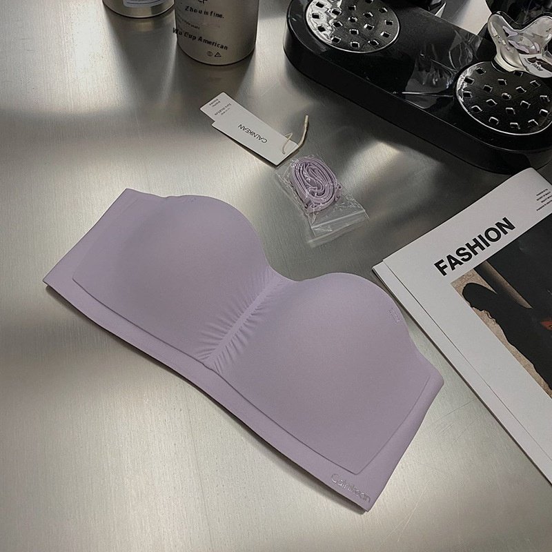 Strapless Underwear For Women Non-slip No Heel Slippage Summer Thin Section Traceless Wireless - Image 5