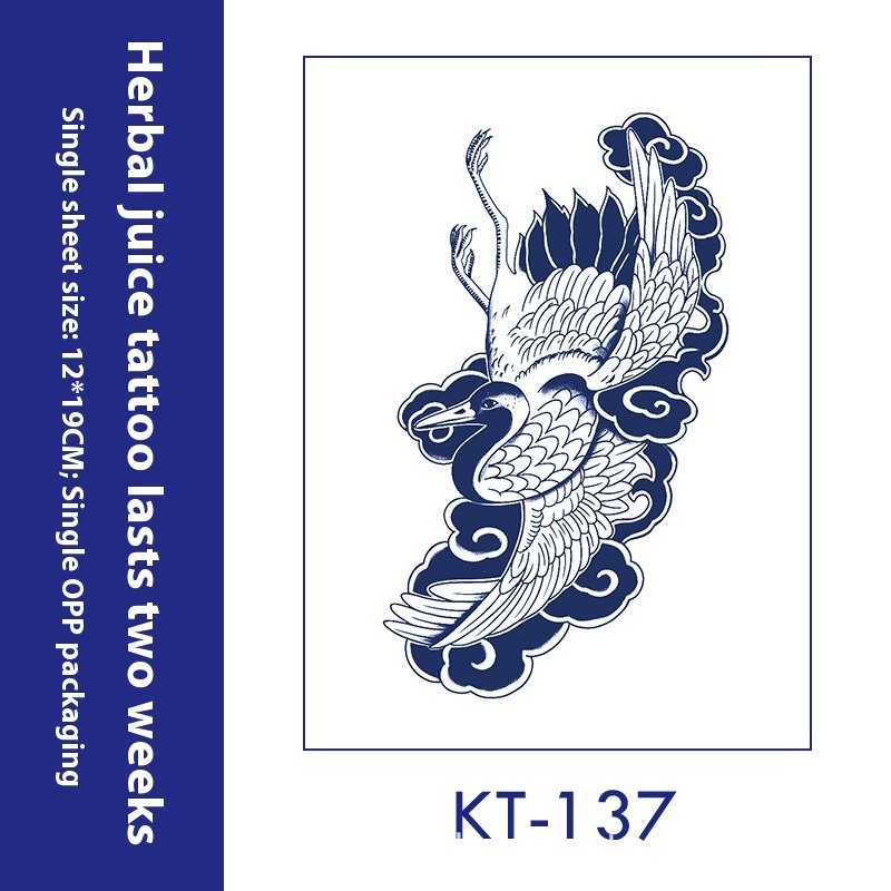 Tattoo Sticker English Letters Ins Style Men's Dark Women's Waterproof - Image 11