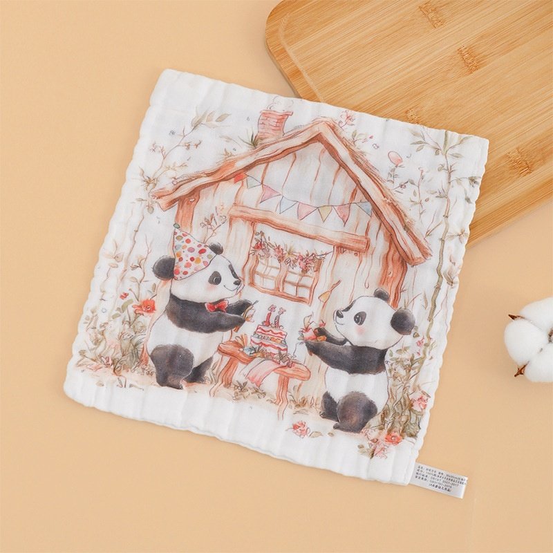 Gauze Newborn Baby Gift Washcloth Toddler Towel - Image 7