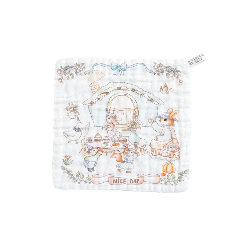 Gauze Newborn Baby Gift Washcloth Toddler Towel - Image 4