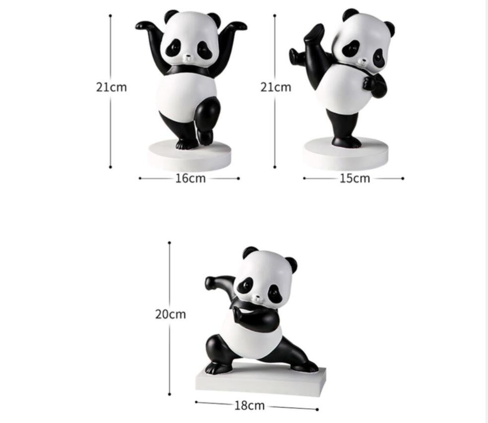 Panda Decoration Home Ornament Living Room - Image 5