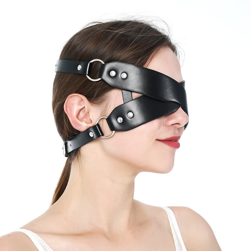 Eye Mask Women's Leather Mask Couple Alternative Products - Image 3
