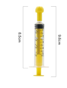 Pet Colorful Plastic Syringe Feeder Plastic Syringe - Image 10