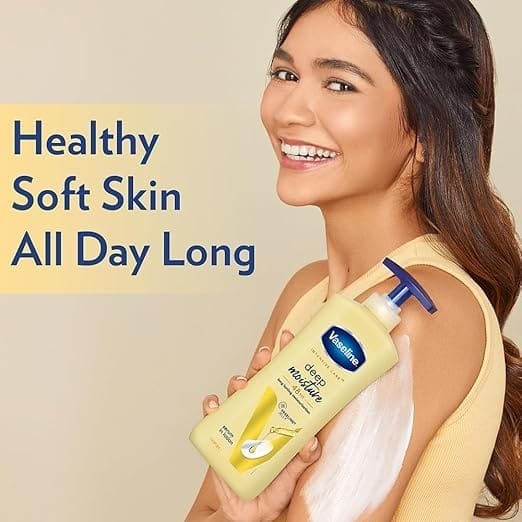 Vaseline – Intensive Care Deep Moisture 48 Hours Serum In Lotion (600ML) - Image 3