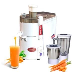 Kalsi carrot juicer mixer grinder domestic white